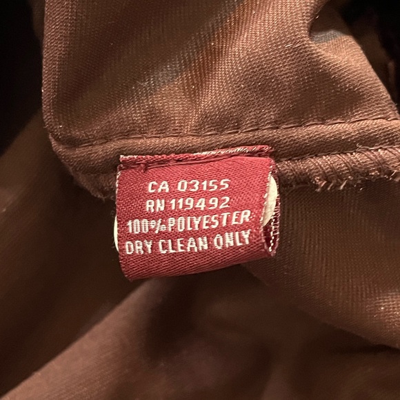 APRIL CORNELL Velvet Shift Dress in Aubergine Sz XL NWT - Picture 4 of 4